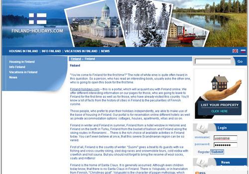 www.finland-holidays.com www.finland-holidays.com